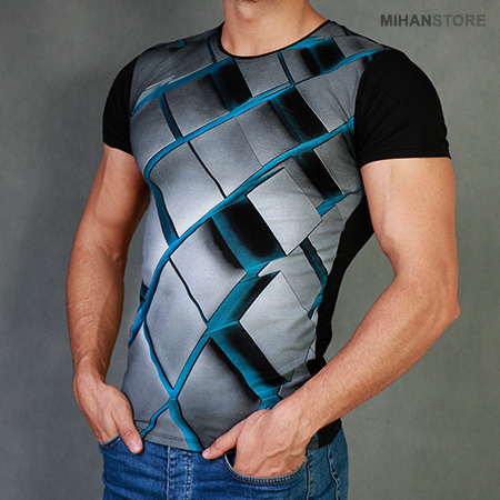 تی شرت سه بعدی Rubik