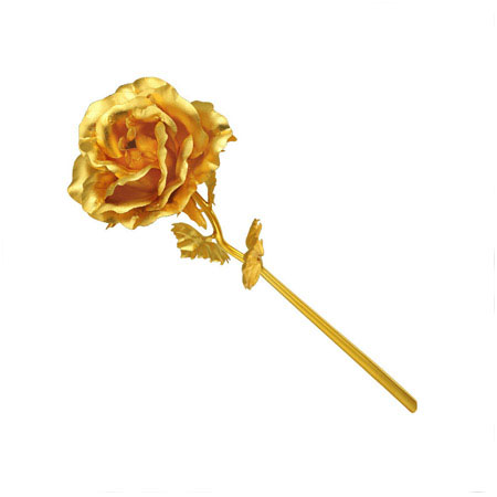 شاخه گل رز طلای نانو